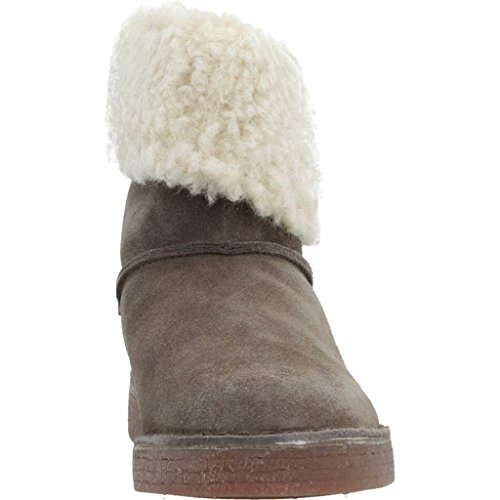 Clarks Drafty Haze, Botas Mujer, Beige (Taupe Suede), 36 EU