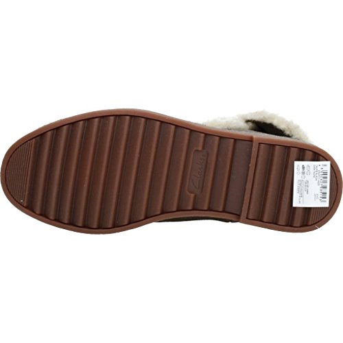 Clarks Drafty Haze, Botas Mujer, Beige (Taupe Suede), 36 EU