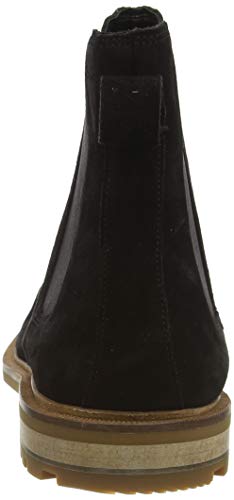Clarks Foxwell Top, Botas Chelsea Hombre, Negro (Black SDE Black SDE), 43 EU
