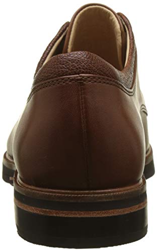 Clarks Frida, Zapatos de Cordones Derby Mujer, Marrón (Dark TanLea), 38 EU