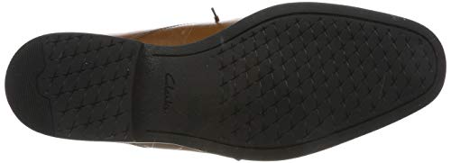 Clarks Gilman Mid_Klassische Stiefel, Botas clásicas. Hombre, Braun Dark Tan Lea, 43 EU