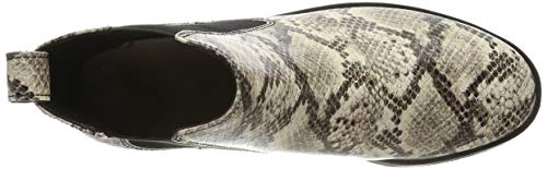 Clarks Griffin Plaza, Botas Chelsea Mujer, Gris Pardo de Serpiente, 39.5 EU