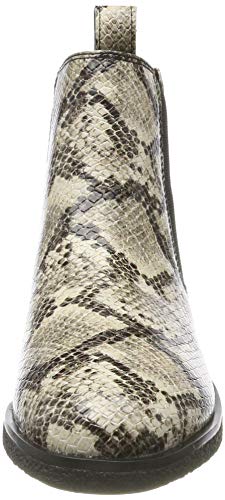 Clarks Griffin Plaza, Botas Chelsea Mujer, Gris Pardo de Serpiente, 39.5 EU