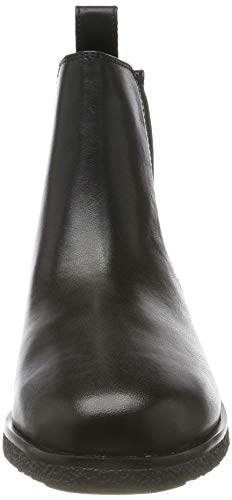 Clarks Griffin Plaza, Botas Chelsea Mujer, Piel (Piel Negra), 41 EU