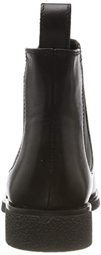 Clarks Griffin Plaza, Botas Chelsea Mujer, Piel (Piel Negra), 41 EU