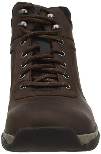 Clarks Grove Hi II, Bota a la Altura de la Pantorrilla Hombre, Cuero Marrón, 45 EU