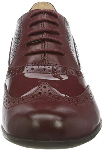 Clarks Hamble Oak, Oxford Mujer, Merlot, 37 EU