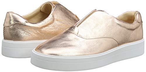 Clarks Hero Step, Zapatillas sin Cordones para Mujer, Dorado (Rose Gold Rose Gold), 39 EU