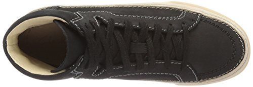 Clarks Hidi Haze, Zapatillas Altas Mujer, Negro (Black Nubuck), 40 EU