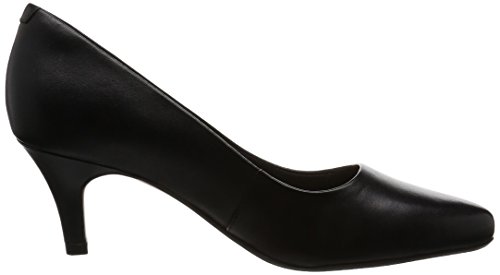 Clarks Isidora Faye, Zapatos de Tacón para Mujer, Negro (Black Leather-), 41 EU