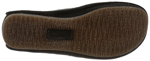 Clarks Janey June, Sandalias Punta Cerrada Mujer, Negro (Black Leather), 40 EU