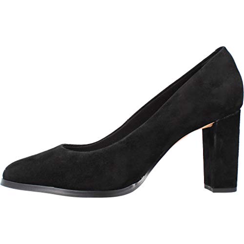 Clarks Kaylin Cara, Zapatos de Tacón para Mujer, Negro (Black SDE Black SDE), 39 EU