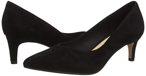Clarks Laina55 Court, Zapatos de Tacón Mujer, Negro (Black SDE Black SDE), 39 EU