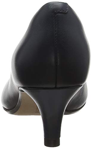 Clarks Linvale Jerica, Zapatos de Tacón Mujer, Azul (Navy Leather), 39.5 EU