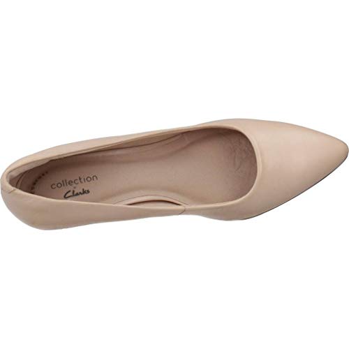 Clarks Linvale Jerica Zapatos de Tacón Mujer, Rosa (Blush Leather), 37 EU (4 UK)