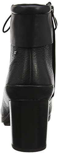 Clarks Londonrain GTX, Botas Mujer, Negro (Black Leather), 39 EU