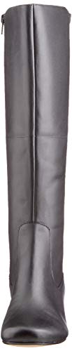 Clarks Marilyn Abby, Botas a la Altura de Rodilla Mujer, Cuero Negro, 38 EU