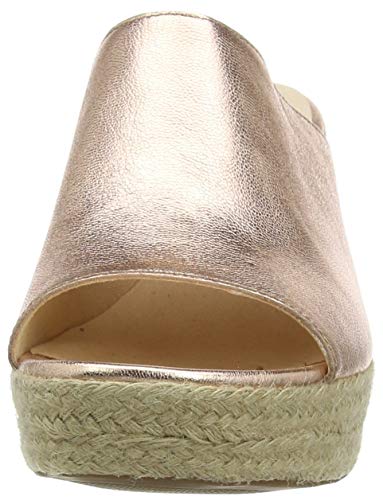 Clarks Maritsa Mule, Sandalias Punta Cerrada Mujer, Dorado (Rose Gold Rose Gold), 39 EU