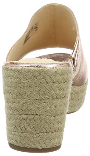 Clarks Maritsa Mule, Sandalias Punta Cerrada Mujer, Dorado (Rose Gold Rose Gold), 39 EU