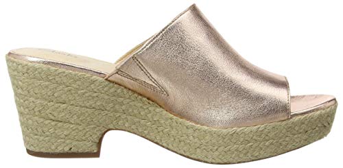 Clarks Maritsa Mule, Sandalias Punta Cerrada Mujer, Dorado (Rose Gold Rose Gold), 39 EU