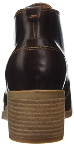 Clarks Maypearl Flora, Botas Militar Mujer, Marrón (Dark Tan Lea), 36 EU