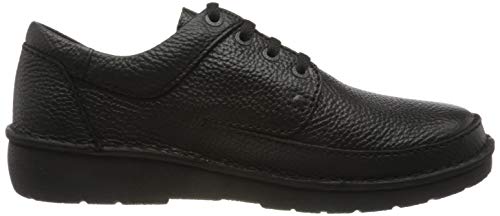 Clarks Nature II, Oxford Plano Hombre, Negro (Black), 41.5 EU