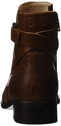 Clarks Netley Olivia, Botas Chelsea para Mujer, Marrón (Tan Leather), 42 EU