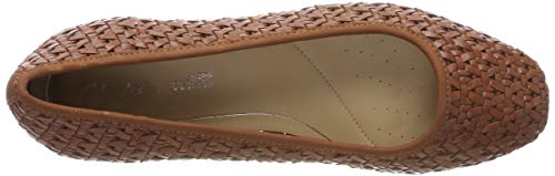 Clarks Orabella Alice, Botines Mujer, Marrón (Tan Weave Tan Weave), 39.5 EU
