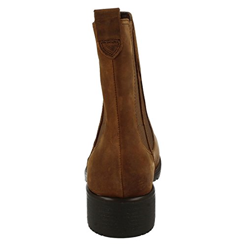 Clarks Orinoco Club, Botas Chelsea Mujer, Marrón (Brown Snuff), 43 EU