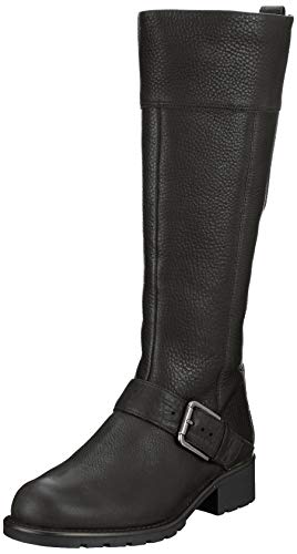Clarks Orinoco Jazz Botas de montar Mujer, Negro (Black Wlined Lea), 36 EU (3.5 UK)