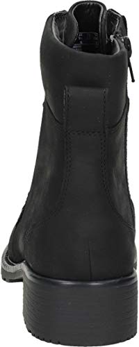 Clarks Orinoco Spice, Botines Mujer, Negro (Black Leather), 39 EU