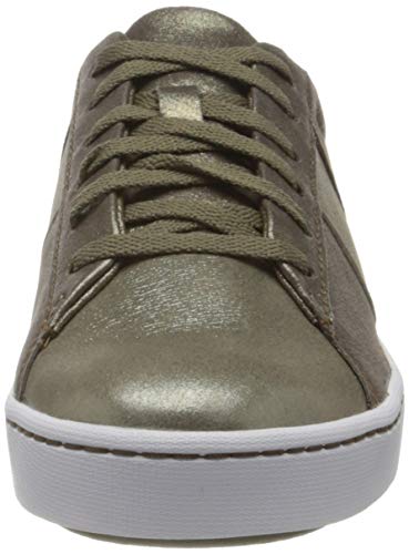 Clarks Pawley Rilee, Zapatillas Mujer, metálico, 41 EU