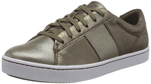 Clarks Pawley Rilee, Zapatillas Mujer, metálico, 41.5 EU