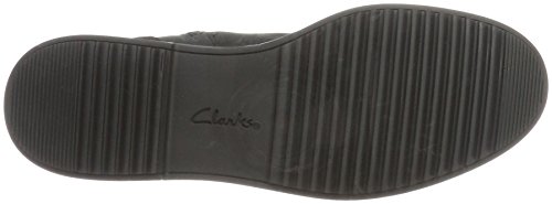 Clarks Raisie Vita, Botas Mujer, Negro (Black Leather), 38 EU