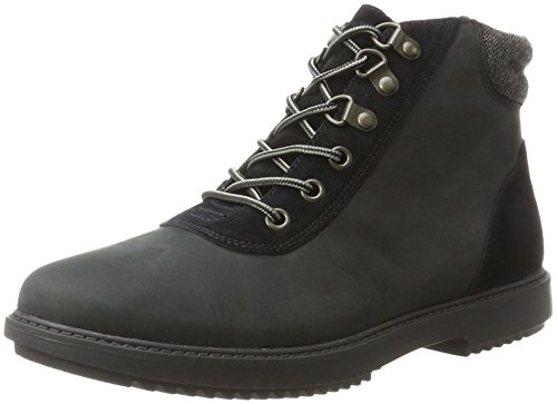 Clarks Raisie Vita, Botas Mujer, Negro (Black Leather), 38 EU