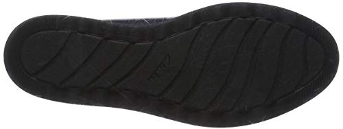 Clarks Sharon Gracie, Mocasines Mujer, Negro (Black Black), 40 EU