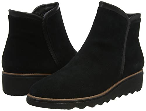 Clarks Sharon Heights, Botas Cortas al Tobillo Mujer, SDE Negro, 39 EU