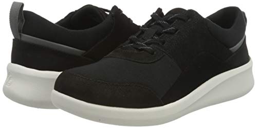 Clarks Sillian2.0 Kae, Zapatillas Mujer, Negro (Black), 39 EU