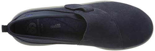 Clarks Sillian2.0ease, Mocasines Mujer, Azul (Navy Synthetic Navy Synthetic), 38 EU