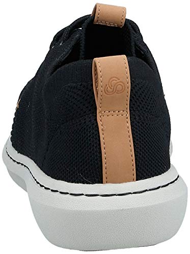 Clarks Step Urban Mix, Zapatillas Hombre, Negro Black, 44.5 EU