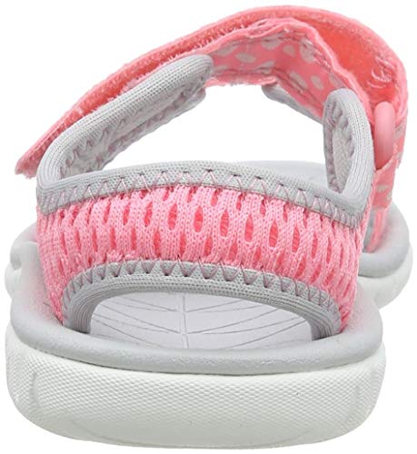 Clarks Surfing Tide T, Sandalias Punta Cerrada Niños, Rosa (Pink Combi Pink Combi), 26 EU