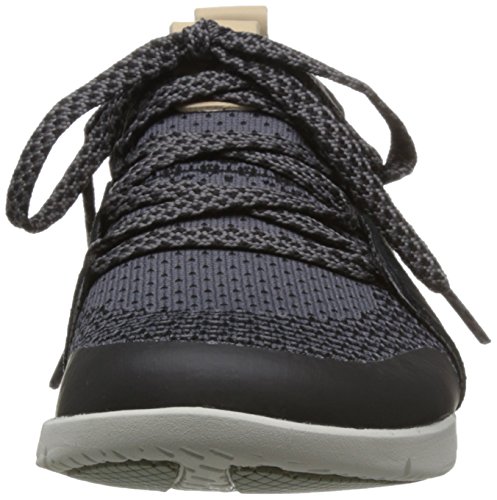 Clarks Tri Amelia, Zapatillas para Mujer, Negro (Black Combi-), 37 EU