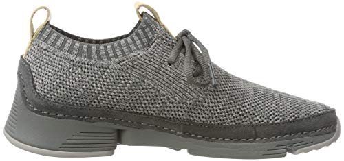 Clarks Tri Native, Zapatillas Mujer, Gris (Grey Combi Grey Combi), 38 EU