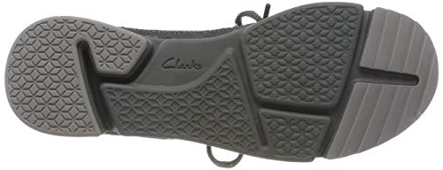 Clarks Tri Native, Zapatillas Mujer, Gris (Grey Combi Grey Combi), 38 EU
