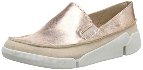 Clarks Tri Step, Zapatillas sin Cordones para Mujer, Beige (Blush Blush), 40 EU