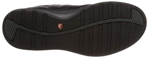 Clarks Un Adorn Lace, Zapatos de Cordones Derby Mujer, Negro (Black Combi-), 43 EU