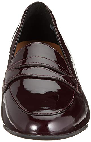 Clarks Un Blush Go, Mocasines Mujer, Marrón (Aubergine Pat Aubergine Pat), 39.5 EU