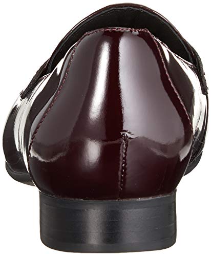 Clarks Un Blush Go, Mocasines Mujer, Marrón (Aubergine Pat Aubergine Pat), 39.5 EU