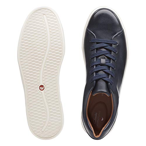 Clarks Un Costa Lace, Zapatillas, Azul (Navy Leather Navy Leather), 41 EU