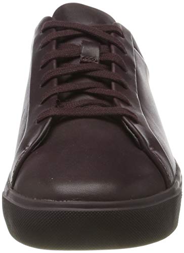 Clarks Un Maui Lace, Zapatillas para Mujer, Marrón (Aubergine Lea Aubergine Lea), 39.5 EU